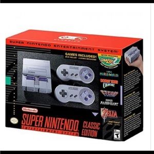 Super Nintendo Classic Mini Entertainment System SNES + 21 Games Included (MINI)